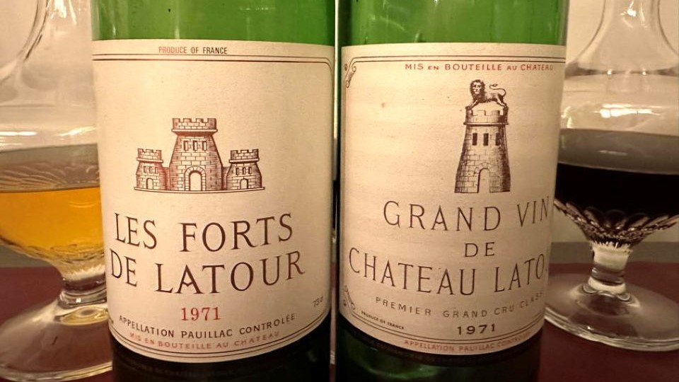 Cellar Favorite: 1971 Latour & 1971 Les Forts de Latour (Jul 2024)